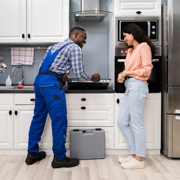 how long does it typically take to complete cooktop repair services in Fort Blackmore VA